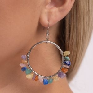 Multi-stone Earrings